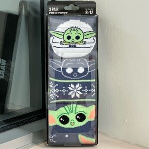 Star Wars Grogu Socks Trio